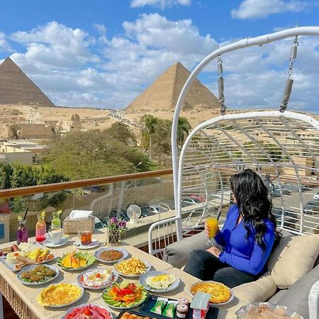 Tree Lounge Pyramids View Inn , Sphinx Giza Kafret el-Gabal Exteriér fotografie