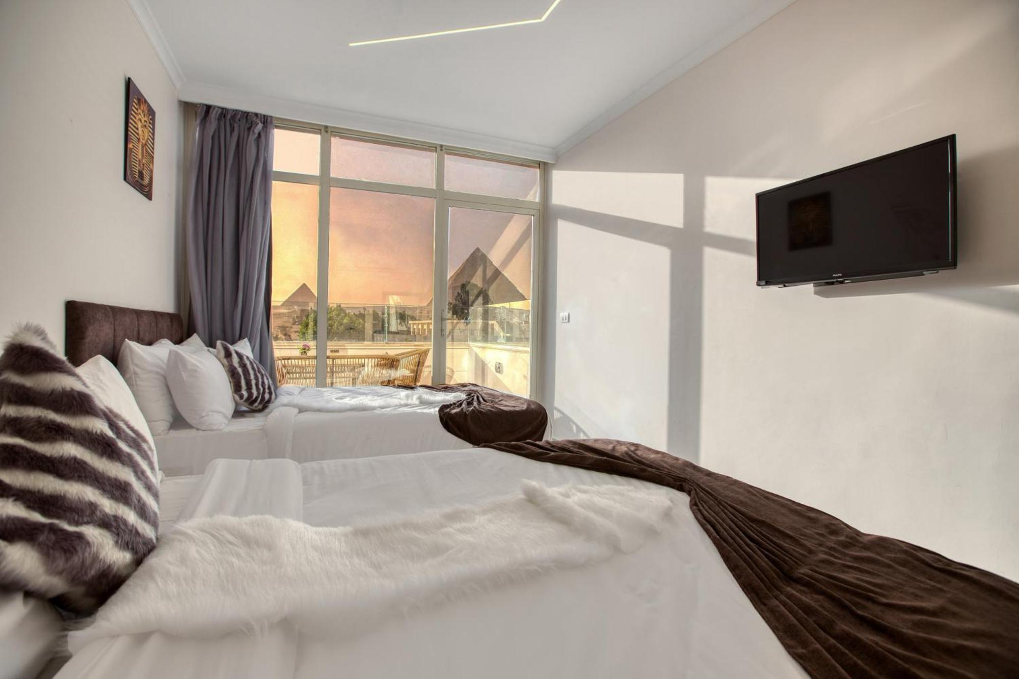 Tree Lounge Pyramids View Inn , Sphinx Giza Kafret el-Gabal Exteriér fotografie